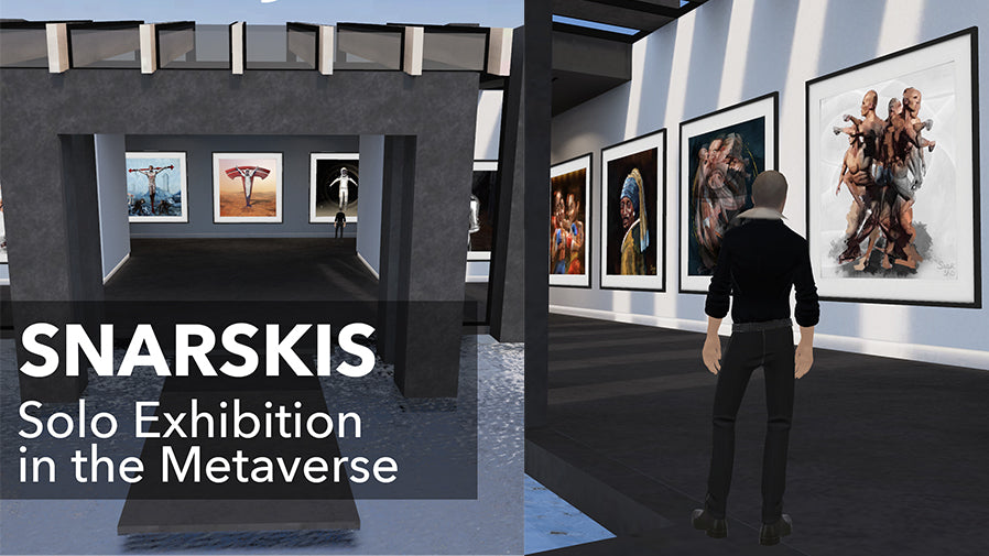 Snarskis — Solo Art Exhibition in the Metaverse