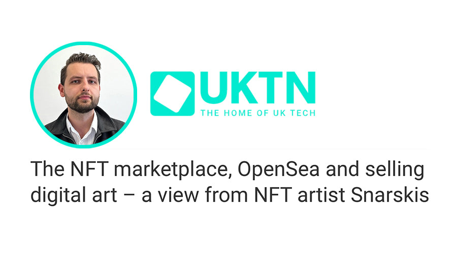 The NFT marketplace, OpenSea and selling digital art – a view from NFT artist Snarskis