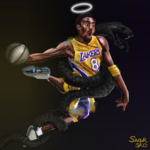 Load image into Gallery viewer, Kobe Bryant - Black Mamba Print
