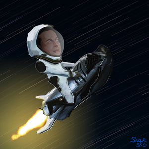 Elon Musk to the Moon